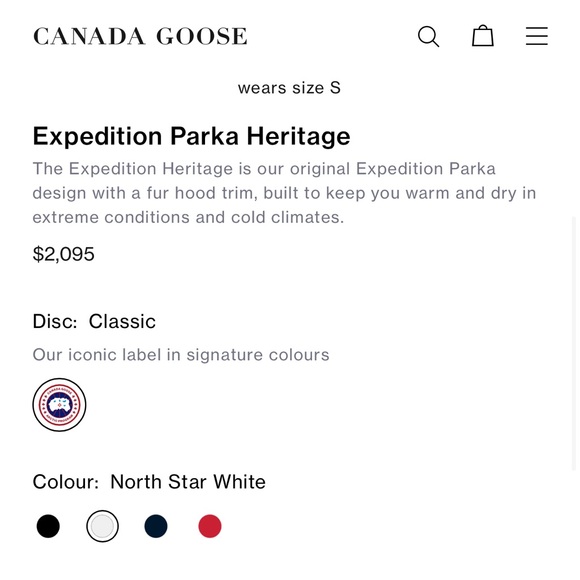 Expedition Parka Heritage XS - NEW WITH TAGS - Picture 3 of 7